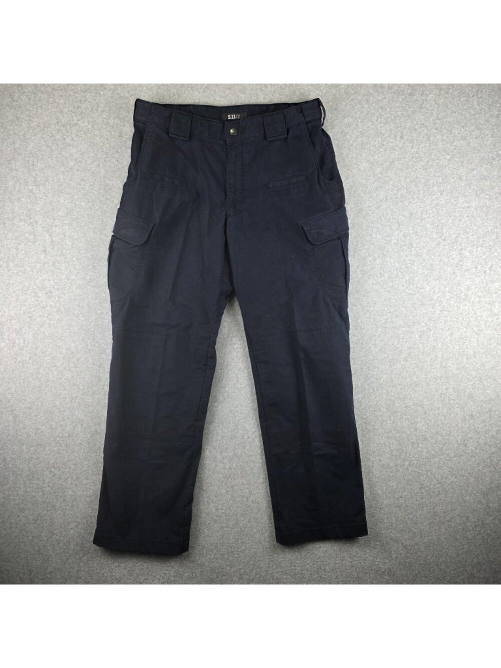 5.11 Tactical Pants Mens 34x36 Navy Blue Cargo Ripstop Straight Leg Work